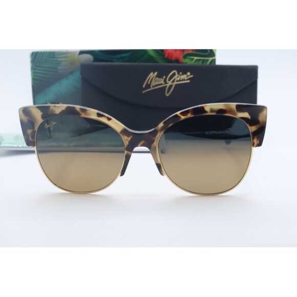 Maui Jim Mariposa MJ 817-10L Tortoise Cat Eye Sunglasses Brown polarized Lenses main image 5